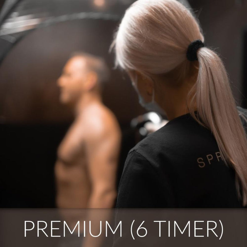 NYBEGYNNERKURS I SPRAYTAN (6TIMER) - PREMIUM