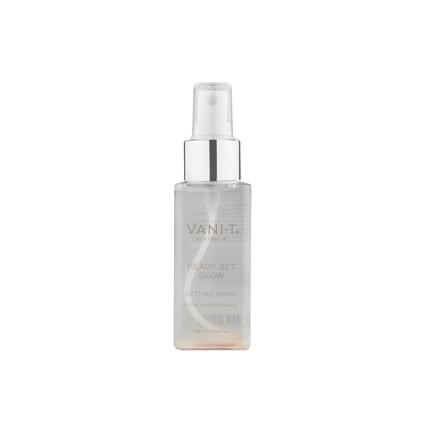 Ready-Set-Glow! Setting Spray med shimmer